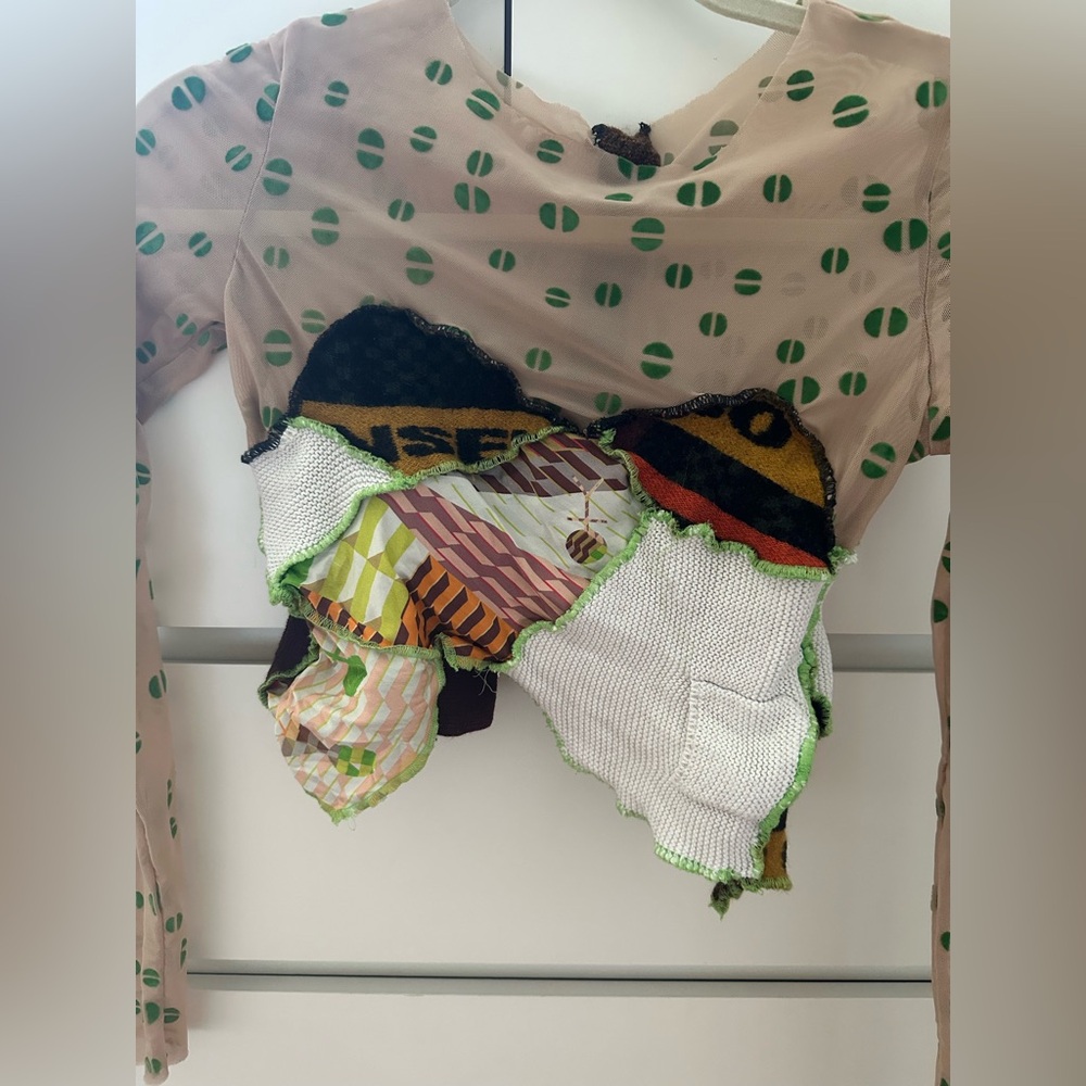 Upcycled Patchwork Top - Picture 2 of 3